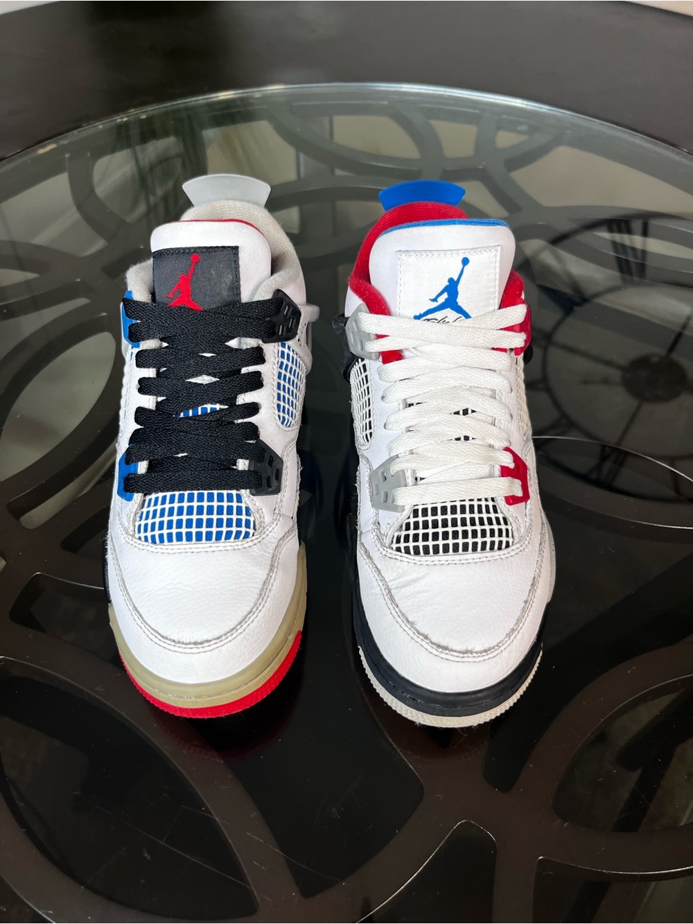 Nike Air Jordan 4 Retro What the Kids Sz 4.5 Y - Picture 3 of 5